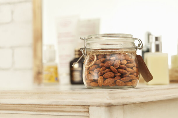 Almonds on the dresser