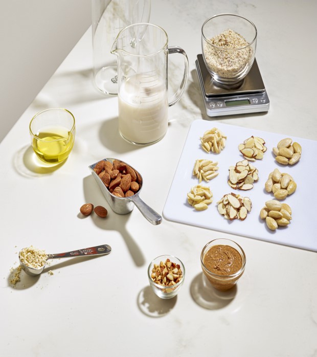 different almond forms