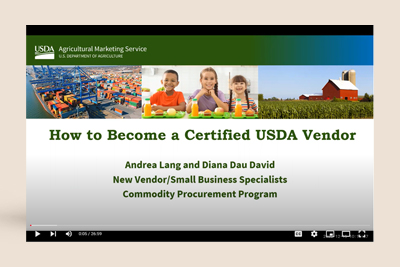 Certified Vendor Video Content Card