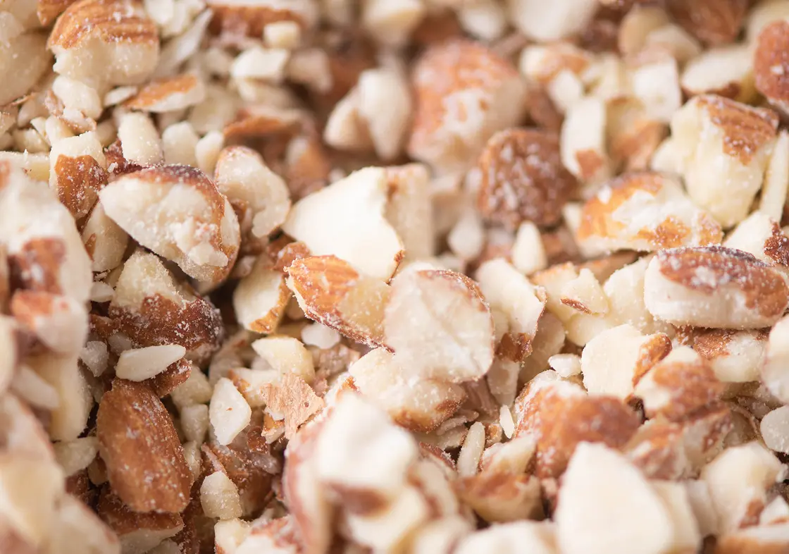chopped almonds