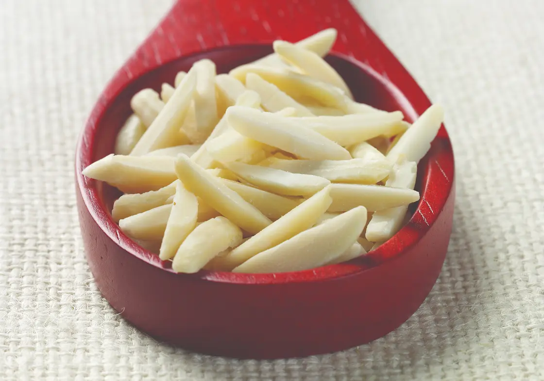 slivered almonds